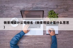 微景观设计公司排名（微景观设计是什么意思）