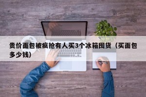 贵价面包被疯抢有人买3个冰箱囤货（买面包多少钱）