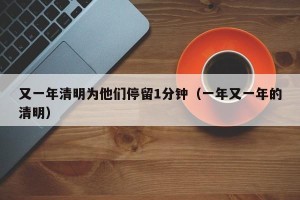 又一年清明为他们停留1分钟（一年又一年的清明）